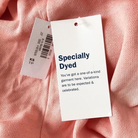 Old Navy coral crew neck sweatshirt size XS - Picture 8 of 8